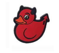 Patch 3D PVC Devil Duck Rouge 101 Incorporated