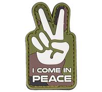 Patch 3D PVC I come in peace 101 Inc. - Woodland