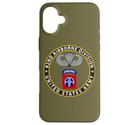 Patch 82nd Airborne Division - Ailes Parachutistes - Vert Coque pour iPhone 16 Plus