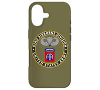 Patch 82nd Airborne Division - Ailes Parachutistes - Vert Coque pour iPhone 17