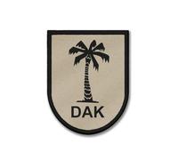 Patch 9 x 7 cm Sable désert DAK DE Afrika Corps Grande Bandage Afrique du Nord -#44341
