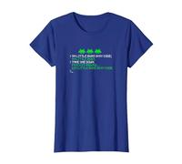 Patch 99 Little Bugs in My Code 99 Little Bugs Take One Down T-Shirt, Femme, Bleu Royal, XXL
