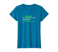 Patch 99 Little Bugs in My Code 99 Little Bugs Take One Down T-Shirt, Femme, Saphir, XL