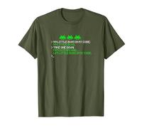 Patch 99 Little Bugs in My Code 99 Little Bugs Take One Down T-Shirt, Homme, Olive, XL