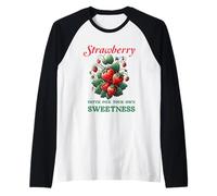 Patch à la fraise Pick Your Own Sweetness Manche Raglan