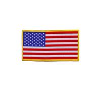 Patch adhésif Drapeau USA pour textile