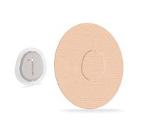 Patch adhésif pour Dexcom G7-20pièces Patchs adhésifs imperméable pour Dexcom G7 Sensor,sans trou, flexibles, pour capteur G7, 10 jours, respirants et doux pour la peau, beige