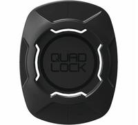 Patch Adhésif Universel - Quad Lock - Adaptateur - Montage Sécurisé - Faible Épaisseur - Noir