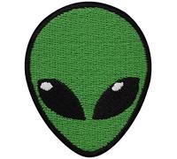 Patch Alien Head 5 x 6 cm