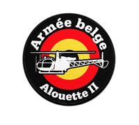 Patch Alouette 2 Armée Belge Hélicoptère Belgique Armée de l'Air #38673
