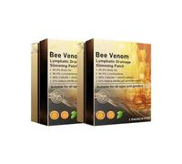 Patch amincissant au venin d'abeille pour drainage lymphatique, convient pour une utilisation par des personnes de tous âges, soins de la peau pour filles et femmes (2 boîtes)