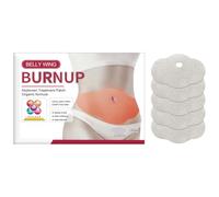 Patch Amincissant Ventre - Lot de 5 Patchs Brûle-Graisses à Base d’Herbes Naturelles | Autocollants Navel & Taille | Patch Minceur Abdomen