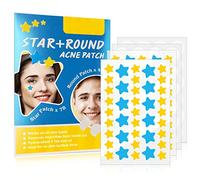 Patch Anti Acnée, Patchs en Forme D'étoile Cœur Pimple Patch Colorés Patch Anti Bouton Autocollants Anti-acné Hydrocolloïdes Absorbante pour Les Points D'acné Du Visage Zit Patch