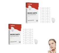 Patch anti-bouton invisible, patch cutané réparateur invisible, en matériau hydrocolloïde, imperméable et respirant, pour le traitement de l'acné (2 boîtes)