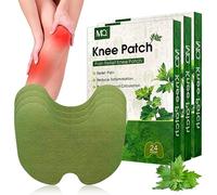 Patch Anti Douleur Genoux, 72 Pièces Patch de Soulagement de La Douleur au Genou, Patchs de Moxibustion pour Genoux, Dos, Cou, Douleurs Musculaires