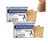 Patch Anti Douleur | Lot De 6 Patchs Articulaires - Patchs Pour Le Genou, Respirant, Évacue L'humidité, Soulager La Douleur Pour Genou, Dos, Cou, Épaules, Articulations Et Muscles (2PC)