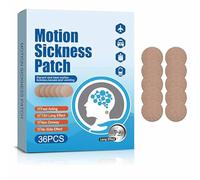 Patch Anti-mal des Transports, Anti-motion Sickness Patches, Patchs Contre le Mal des Transports, Patchs Anti-nausée Derrière l'oreille, Action Rapide et Sans Effets Secondaires