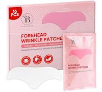 Patch Anti Rides Front Nuit - Patch Anti Rides Visage Lissant avec Acide Hyaluronique, Peptides & Collagène - Soin Hydrogel Anti-Rides pour le Front, Hommes & Femmes - 16 Pièces