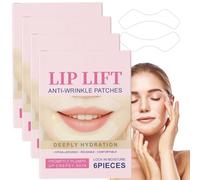 Patch Anti Rides Visage, Patch Anti Rides Les Lèvres, Smile Line Patches, Patchs Smile Line Pour Les Rides 6 Pièces, Patchs Rides Les Lèvres, Réduit Les Rides Du Sourire, Lisse Les Ridules (24PC)