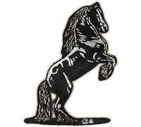 Patch Application Insigne Patches Application - Cheval Étalon - Gr. Ca. 4,5cm X 9cm (04517)