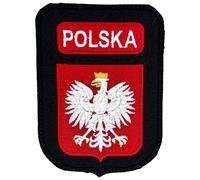 Patch Armoiries de la Pologne 80 x 110 mm