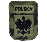 Patch Armoiries de la Pologne 80 x 110 mm - Green