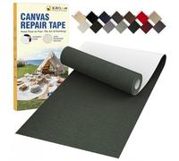 Patch autocollant en tissu imperméable, 8x160 cm, pour meubles extérieurs, couvertures de bateau, canapés, tentes, chaises de salon, protection solaire, vert foncé