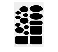 Patch Autocollant Pour Réparation De Tissu 1 Feuille Xh728 15 Pièces