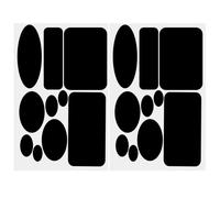 Patch autocollant pour réparation de tissu - INF - XH728 - Nylon durable - 20 pièces - Faciles à utiliser