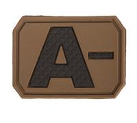 Patch avec groupe sanguin A- Mil-Tec - Coyote