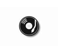 Patch Badge Insigne Ecusson Brode Imprime Thermocollant Dj Platine Disque Sac