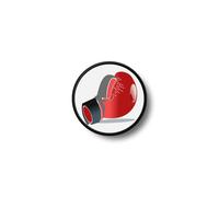 Patch Badge Insigne Ecusson Imprime Thermocollant Gant De Boxe Boxeuf