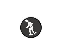 Patch Badge Insigne Ecusson Imprime Thermocollant Roller Patin A Roulette