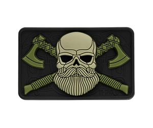 Patch Bearded Skull 3D PVC M-Tac - Black/Olive