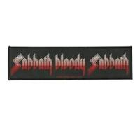 Patch Black Sabbath : Bloody Black Sabbath Sous Licence Officielle Noir G
