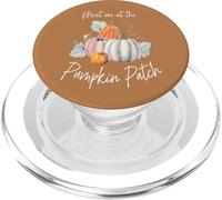 Patch botanique Mignon Automne esthétique Meet Me at The Pumpkin PopSockets PopGrip pour MagSafe