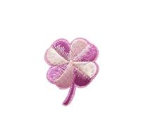 Patch brodé avec motif floral, Patch brodé trèfle multicolore, 10 pièces, à repasser, coudre for vêtements, artisanat de bricolage(33)