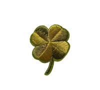 Patch brodé avec motif floral, Patch brodé trèfle multicolore, 10 pièces, à repasser, coudre for vêtements, artisanat de bricolage(52)