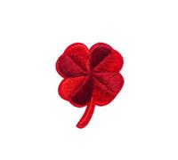 Patch brodé avec motif floral, Patch brodé trèfle multicolore, 10 pièces, à repasser, coudre for vêtements, artisanat de bricolage(34)