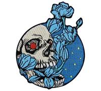 Patch brodé en forme de La mort et l'espoir, à coudre ou à coller avec fer à repasser