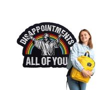 Patch brodé Jésus - Application chrétienne à coudre, Badge religieux pour sac à dos de veste, symbole de foi, accessoire de vêtement décoratif | Patch brodé thermocollant pour jeans, b