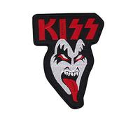 Patch brodé thermocollant Kiss langue, accessoire souvenir