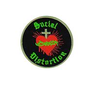 Patch brodé thermocollant Social Distortion Neon Rund Accessoire Souvenir