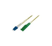Patch Cable - Cordon de raccordement - mode unique LC (M) pour mode unique E2000/APC (M) - 10 m - 9 / 125 micromètres - OS1 - jaune