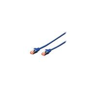 Digitus Câble LAN DK-1644-030/B RJ45 Cat 6 S/FTP 3 m Bleu sans halogène Compatible Cat6A/7