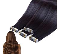 Patch Capillaire pour Femmes,Perruque Droite Cheveux Humains - Postiches Naturels Clip-in Nano Sans Contact pour Costume, Quotidien, Mariage, Cosplay, Spectacle