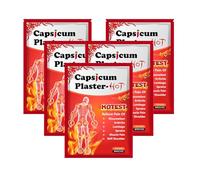 Patch Capsicum,Patch de Soulagement de la Douleur,Patches Thermiques Corporels,Patches Chauffant Anti-douleur pour Dos,Épaules,Nuque 40PC