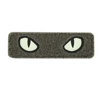 M-Tac Patchs de morale tactique avec yeux de chat - Fermeture à crochet - Vert (Ranger Green/GID)