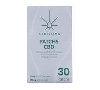 Patch Chanvre - CBDISSIMO - 30 patchs transdermiques chanvre bio - 15mg par patch