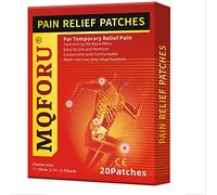 Patch Chauffant, Patch Chauffant Dos, 20PCS Patch de Soulagement de la Douleur, Patch Auto-chauffant Les Epaules, Adhésif Longue Durée Les Articulations, le Cou, la Hernie Discale Lombaire